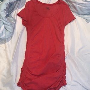 Athleta pinkish tight fitting shirt